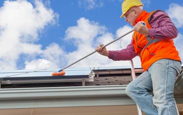 Bishops Hull soft wash roof cleaning